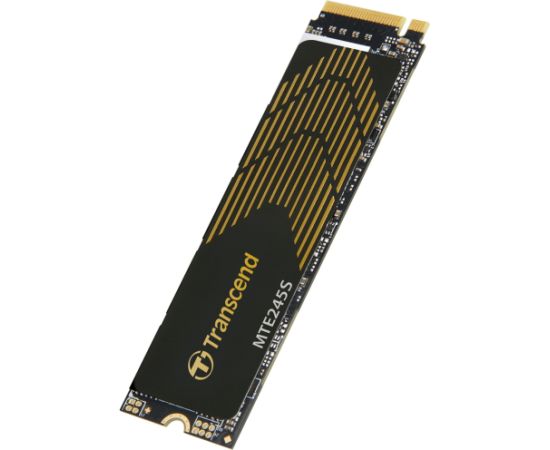 Transcend MTE245S 4 TB, SSD (black/gold, PCIe 4.0 x4 | NVMe | M.2 2280)