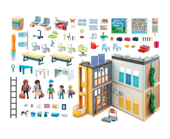 PLAYMOBIL 71327 City Life Large school, construction toy