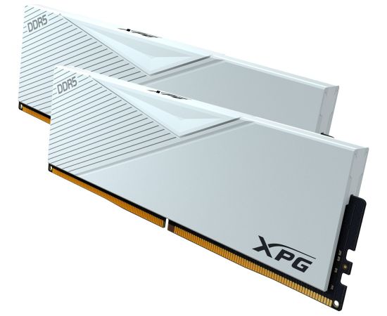 ADATA DDR5 - 64GB - 6400 - CL - 32 (2x 32 GB) dual kit, RAM (white, AX5U6400C3232G-DCLAWH, XPG Lancer, INTEL XMP, AMD EXPO)