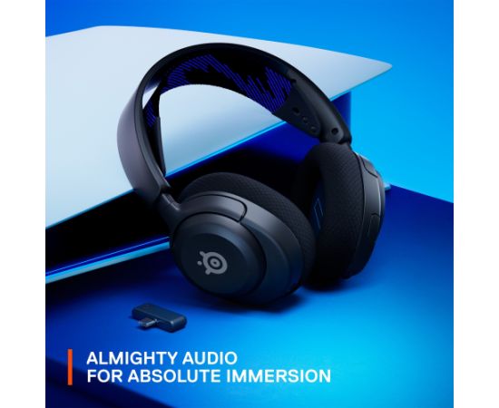 SteelSeries Arctis Nova 4P, gaming headset (black/blue, 2.4 GHz)