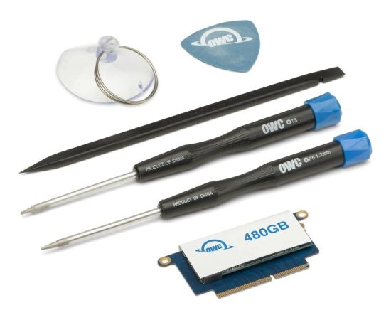 OWC Aura Pro NT 480GB Upgrade Kit, SSD (PCIe 3.1 x4, NVMe 1.3, Custom Blade)