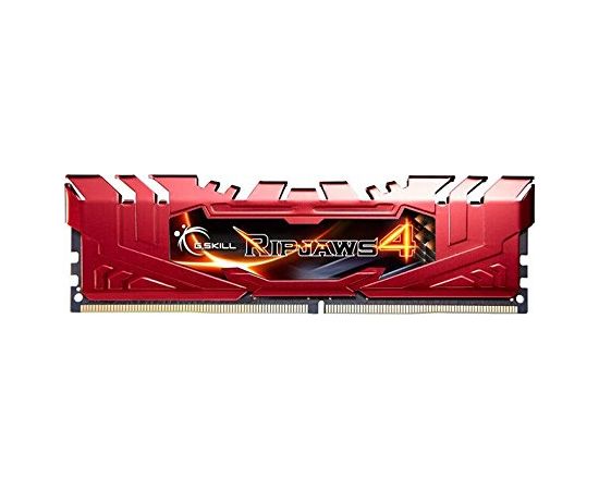 G.Skill DDR4 32GB 2666-15 Ripjaws 4 Red Quad
