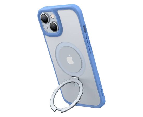 Torras phone case Ostand Matte for iPhone 15(navy blue)