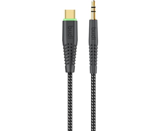 USB-C to AUX cable Budi 1.2m