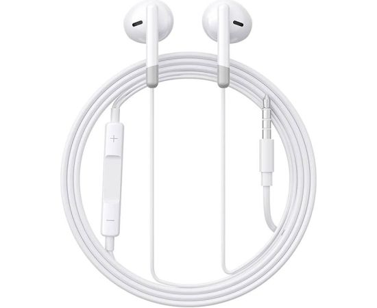 Joyroom Wired Earphones JR-EW01, Half in Ear (White)