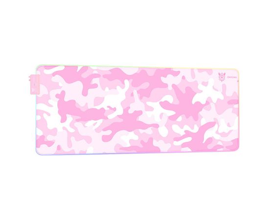 ONIKUMA MP005 RGB Mousepad (Pink)