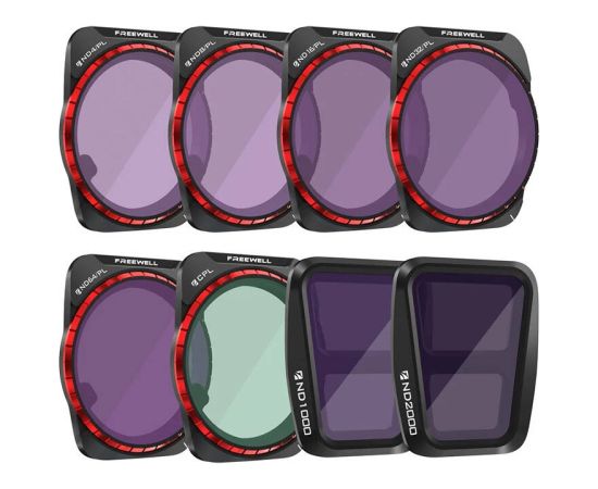 Filters Freewell All-Day for DJI Air 3 (8-Pack)