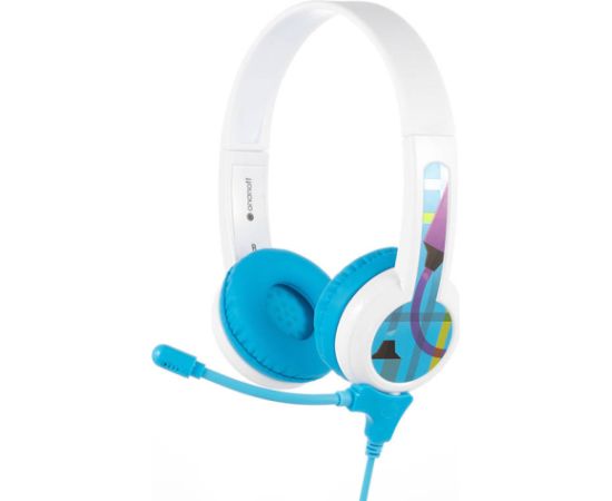 Buddy Toys Wired headphones for kids BuddyPhones School+ (blue)