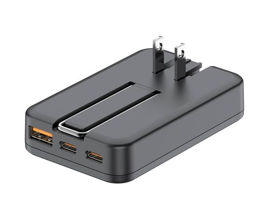 Wireless charger 2xUSB-C/30W 1xUSB-A/18W Budi, Magsafe 15W