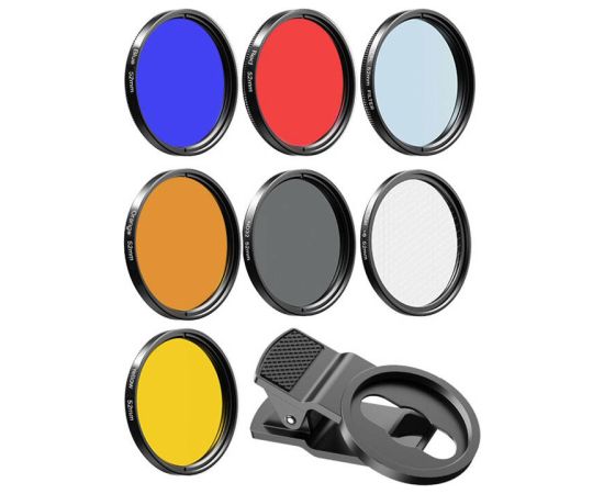 Mobile filter lens kit APEXEL APL-52UV-7F 52mm 7in1