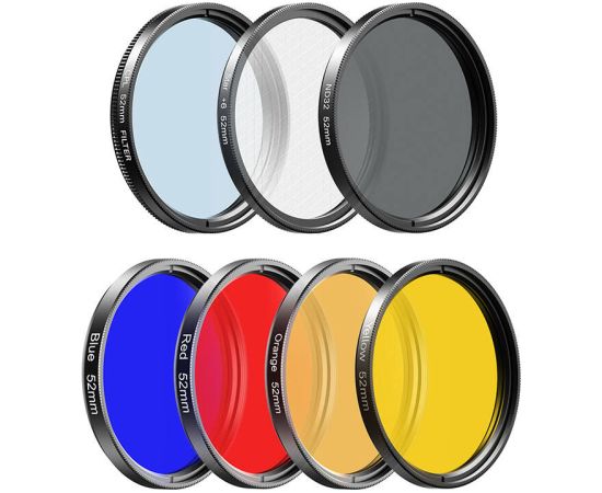 Mobile filter lens kit APEXEL APL-52UV-7F 52mm 7in1