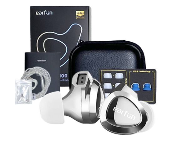Wired earphones EarFun EH100 (silver)