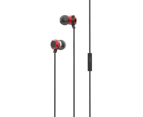 LDNIO HP02 wired earbuds, 3.5mm jack (black)