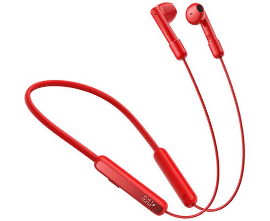 Magnetic Wireless Neckband Headphones, Joyroom JR-DS1, (red)