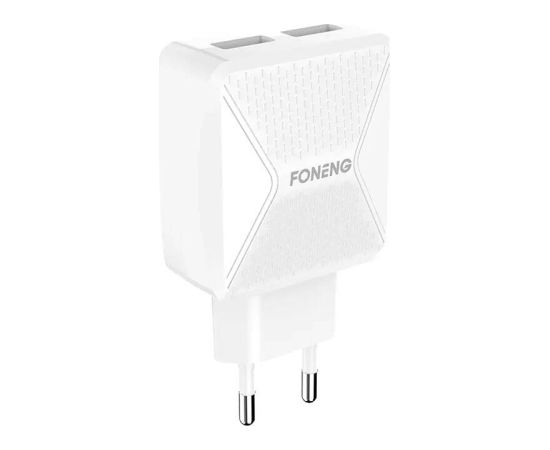 Charger Foneng EU35 2x USB-A with Lightning cable 2.4A