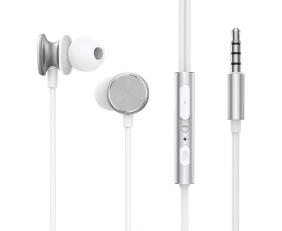 Joyroom Wired Earphones JR-EW03, Half in Ear (Silver)