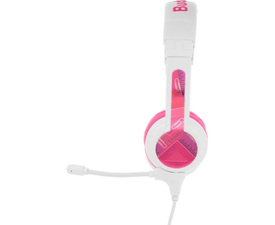 Buddy Toys Wired headphones for kids BuddyPhones School+ (pink)