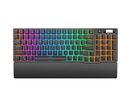 Wireless mechanical keyboard Royal Kludge RK96 RGB, Red switch (black) Клавиатуры