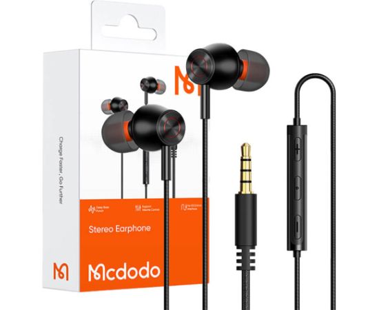 Wired earphones Mcdodo HP-3500 (black)