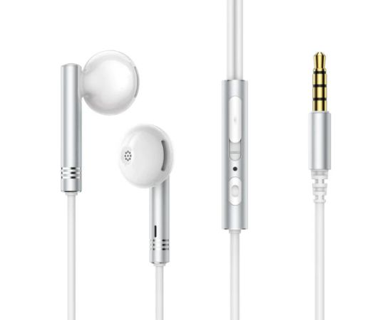 Wired Earphones Joyroom JR-EW06, Half in Ear (White)