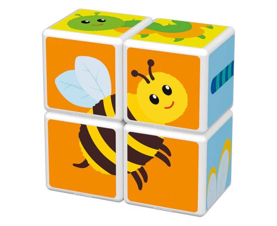 Magicube Printed Insects magnetic blocks + cards 7 pieces GEOMAG GEO-121 Конструкторы