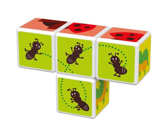Magicube Printed Insects magnetic blocks + cards 7 pieces GEOMAG GEO-121 Конструкторы