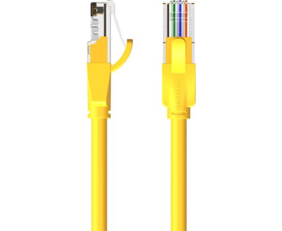 Network Cable UTP CAT6 Vention IBEYF RJ45 Ethernet 1000Mbps 1m Yellow