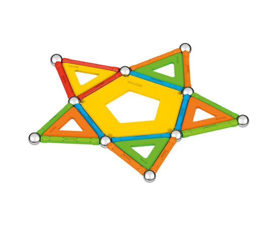 Magnetic Supercolor Panel Recycled blocks 52 pieces GEOMAG GEO-378 Конструкторы