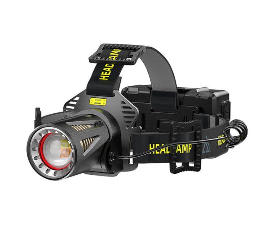 Headlight Warsun H620, 700/920lm, 3x18650, USB-C