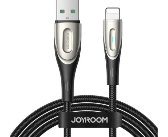 Fast Charging cable Joyroom USB-A to Lightning Star-Light Series 3A 1.2m (black)