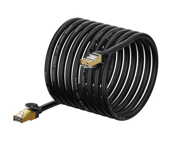 Network cable Baseus Ethernet RJ45, 10Gbps, 15m (black)