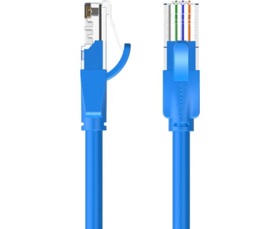 Network Cable UTP CAT6 Vention IBELG RJ45 Ethernet 1000Mbps 1.5m Blue