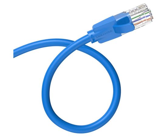 Network Cable UTP CAT6 Vention IBELG RJ45 Ethernet 1000Mbps 1.5m Blue