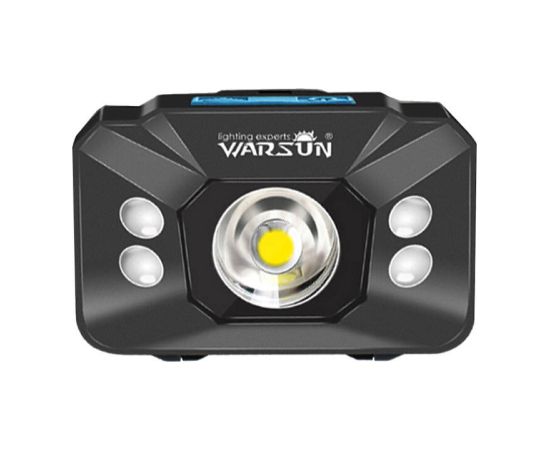 Headlight Warsun W07B, 500lm, 800mAh, M-USB Фонари