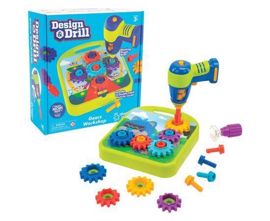 Design & Drill Gears Workshop Learning Resources EI-4104