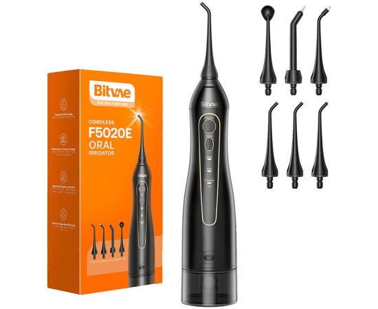 Water flosser with nozzles set Bitvae BV 5020E (Black)