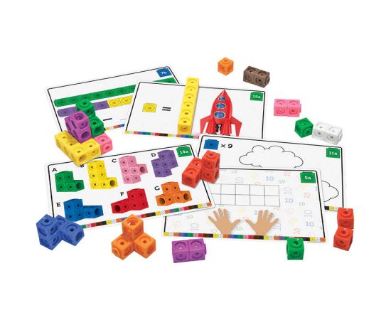 MathLink Cubes Activity Set Learning Resources LSP 4286-UK