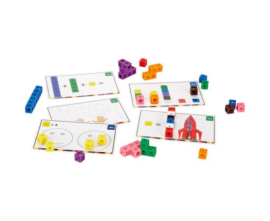 MathLink Cubes Activity Set Learning Resources LSP 4286-UK