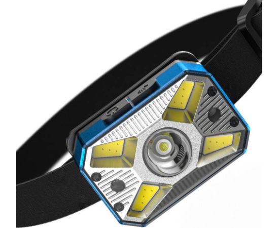 Headlight Warsun YHT3B, 200lm, 1200mAh, USB-C