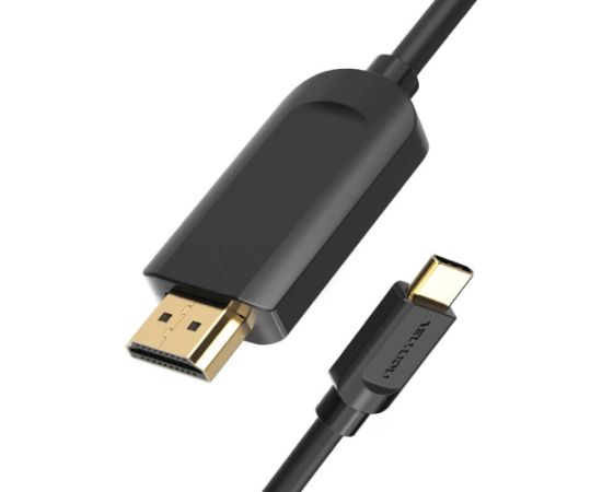 Cable USB-C to HDMI 1.4 Vention CGUBG 4K 30Hz 1,5m (black)