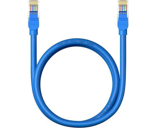 Round Cable Baseus Ethernet RJ45, Cat.6, 1m (blue)