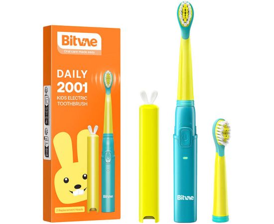 Bitvae Sonic toothbrush with replaceable tip BV 2001 (blue/yellow)