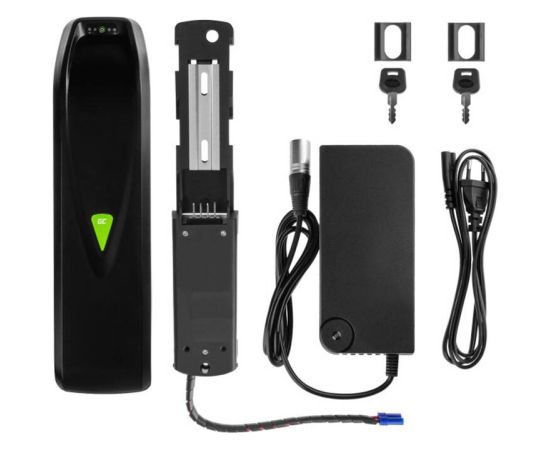 Battery for an electric bicycle,, Green Cell, EBIKEGCF03, 48V, 14.5Ah, Li-Ion z Ładowarką GC PowerMove
