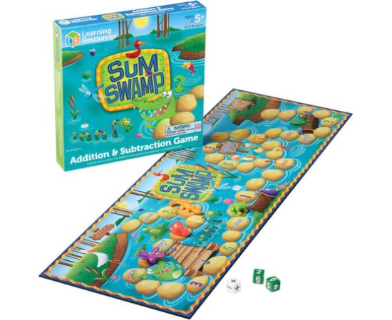 Matematyczna gra planszowa Sum Swamp Learning Resources LER 5052