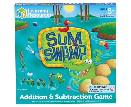 Matematyczna gra planszowa Sum Swamp Learning Resources LER 5052