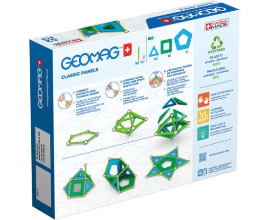 Classic Panels Recycled 52-piece GEOMAG GEO-471