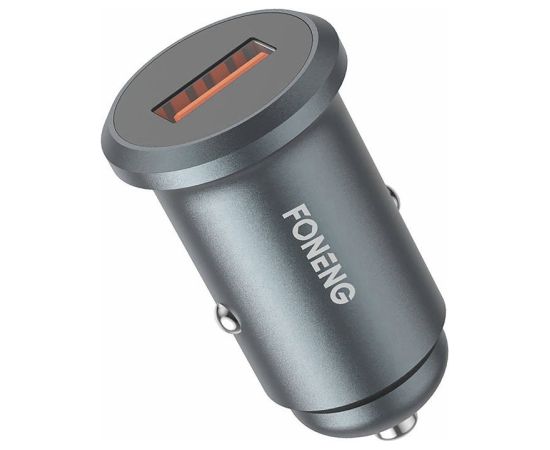 Car charger Foneng C15, USB, 4A (grey)