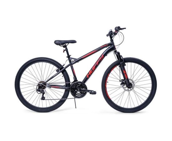 Huffy Extent 27.5" Vīriešu velosipēds, Shimano TZ 31, Matēti melns