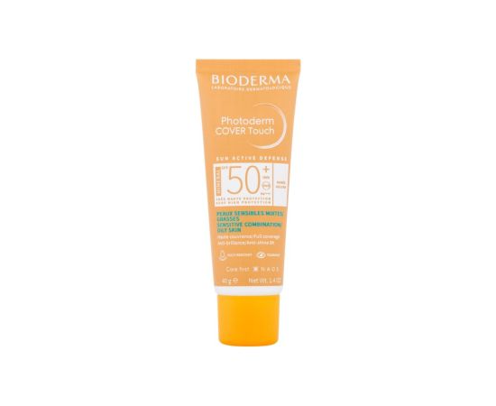 Bioderma Photoderm / COVER Touch 40g SPF50+ Dekoratīvā kosmētika