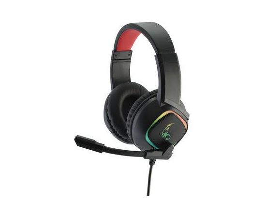 HEADSET GAMING GS301/BLACK/RED MRGS301 MEDIARANGE